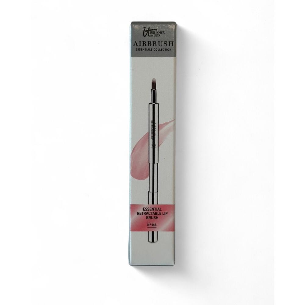 It Cosmetics Airbrush Essential Retractable Lip Brush #146 NEW / SEALED